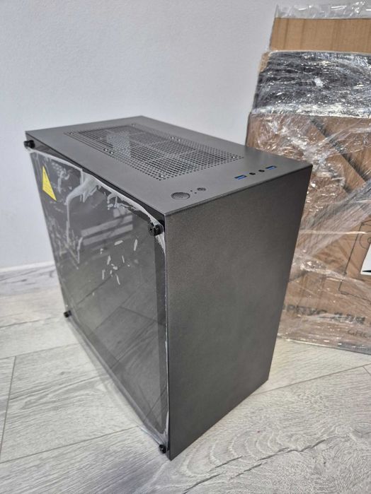 mATX корпус Vinga CS311 (скло. нижній БЖ. 120мм FAN)