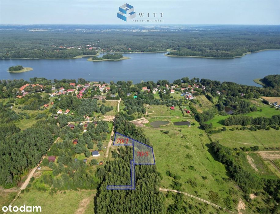 Widokowe działki pod lasem i blisko do plaży !