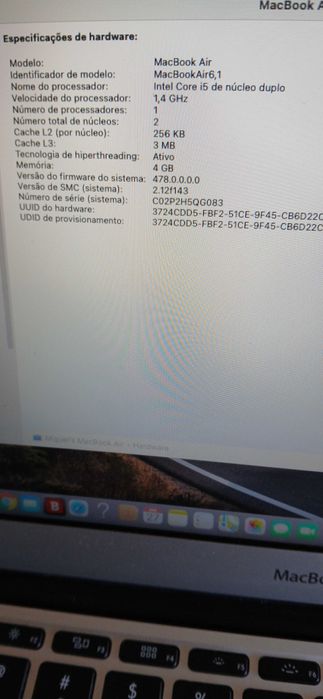 Portátil Apple Macbook Air (11 polegadas),estimado441178065637877763