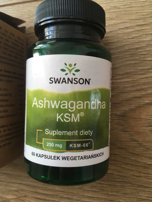 Ashwagandha KSM + Zioła CBD 500mg Kapsułki