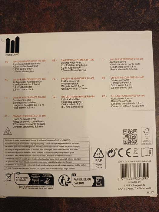 Проводные наушники  RH40