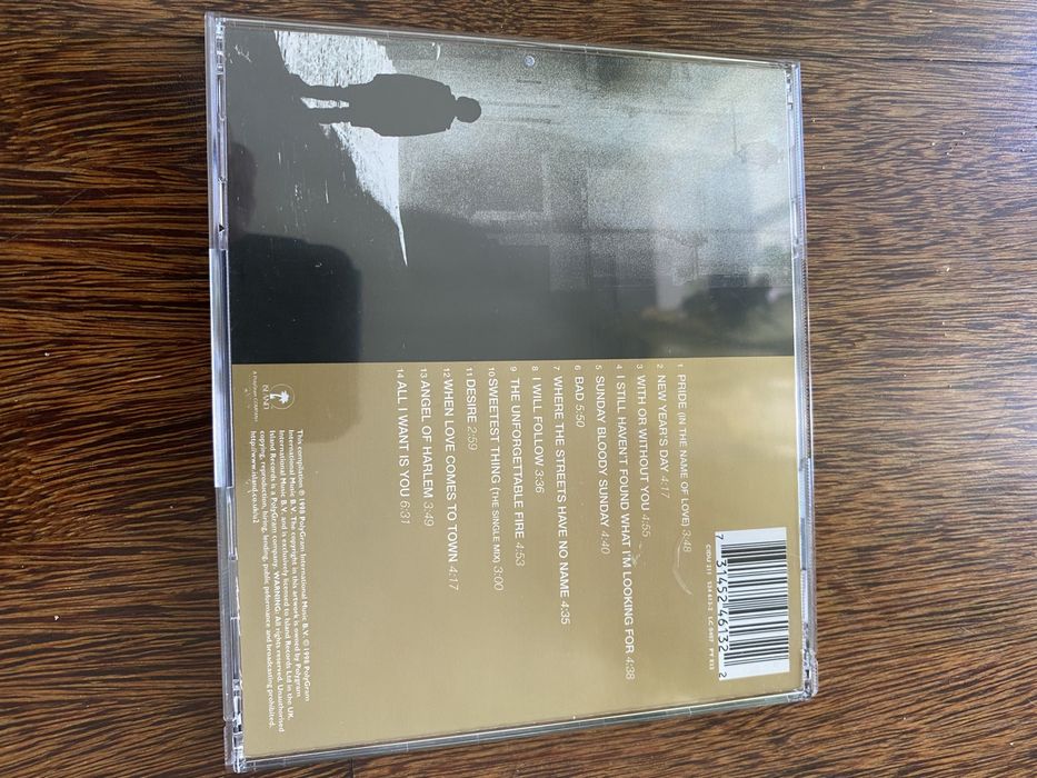 U2 - The best of 80/90 cd