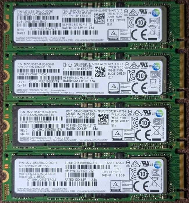 SSD M2 NVME/SaTa3  240-512-1TB !!!