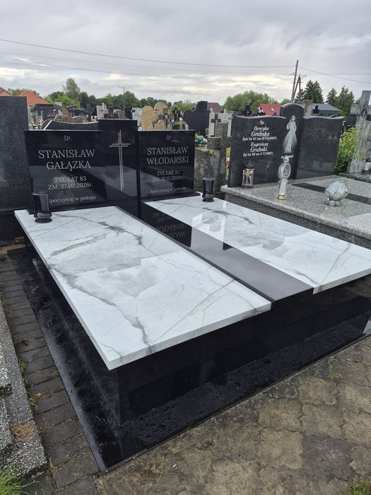 Tanie Nagrobki Kompozytowe 2999 zl montaż Cały Kraj