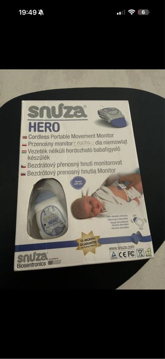 Monitor oddechu Snuza raz uzyty