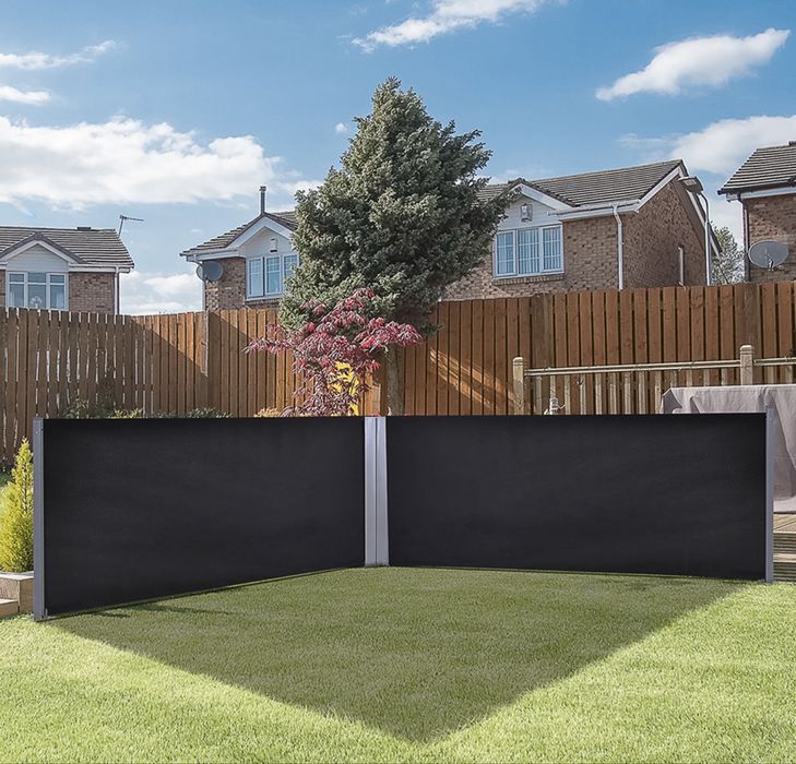 Protecao de vento para jardim/piscina