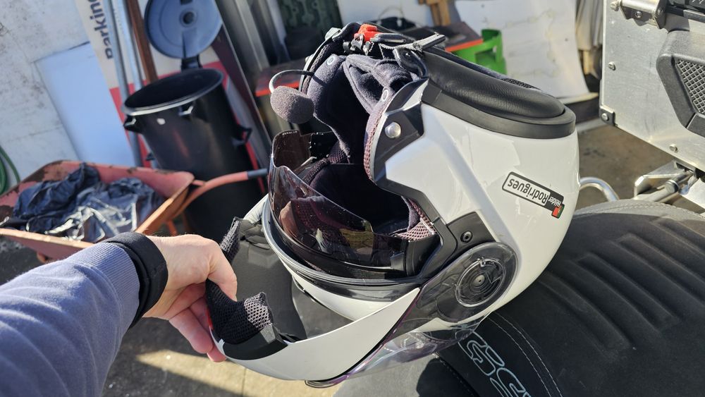 Capacete Schuberth C3 + Tamanho 61/XL + Intercomunicador