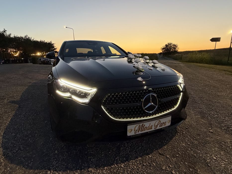 Samochód Auto do Ślubu - nowy czarny Mercedes E Class Limousine 2026!