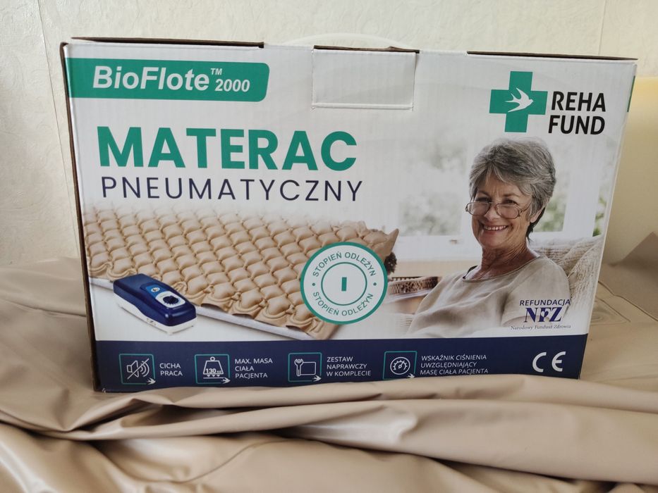Materac pneumatyczny jak nowy!
