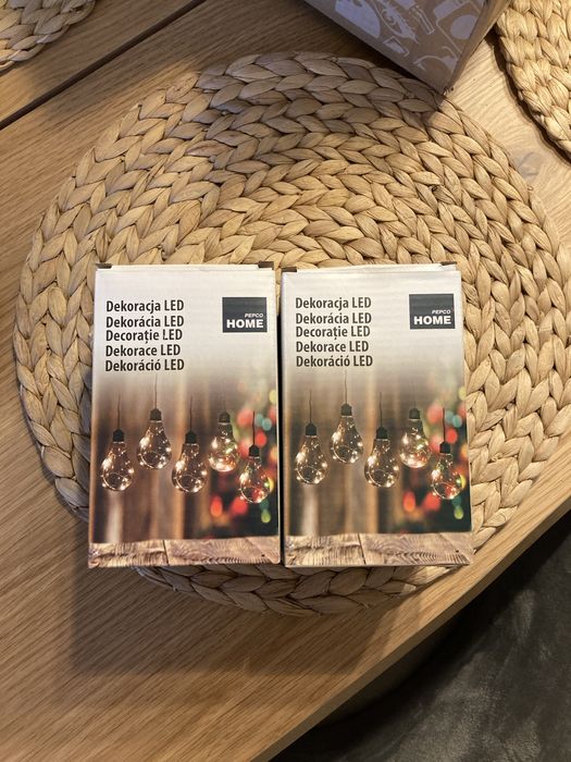 Dekoracja led 2 żarówki