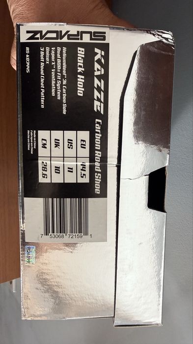Sapatos ciclismo Supacaz 44,5