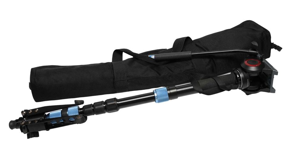 Monopod Sirui P-204SR + Głowica Manfrotto MVH500AH