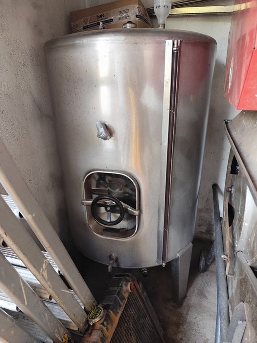 Cuba inox 500 litros