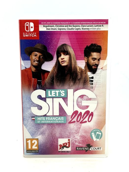 Let's Sing 2020 French and International Hits Nintendo Switch