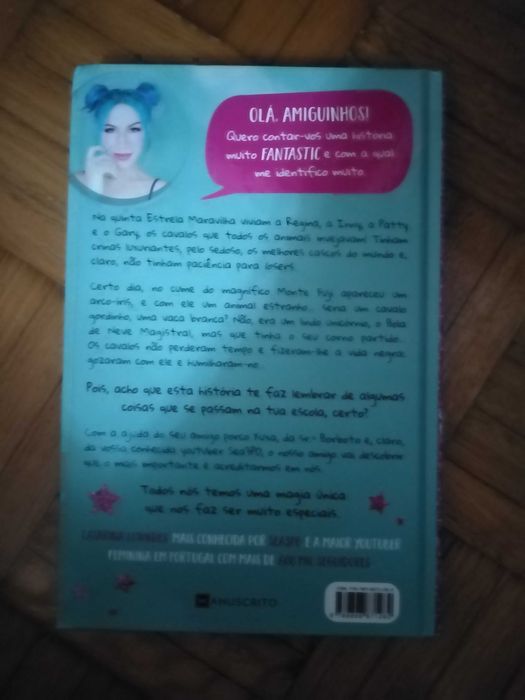 Livro "Como ser um Unicórnio - Descobre a magia que há em ti"