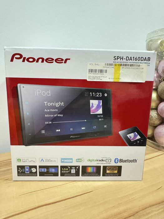 Nowe radio Pioneer SPN-DA160DAB — nawigacja, Bluetooth, komfort jazdy