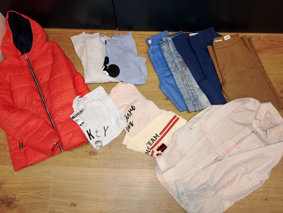 Paka ubrań 146-152 dziewczynka