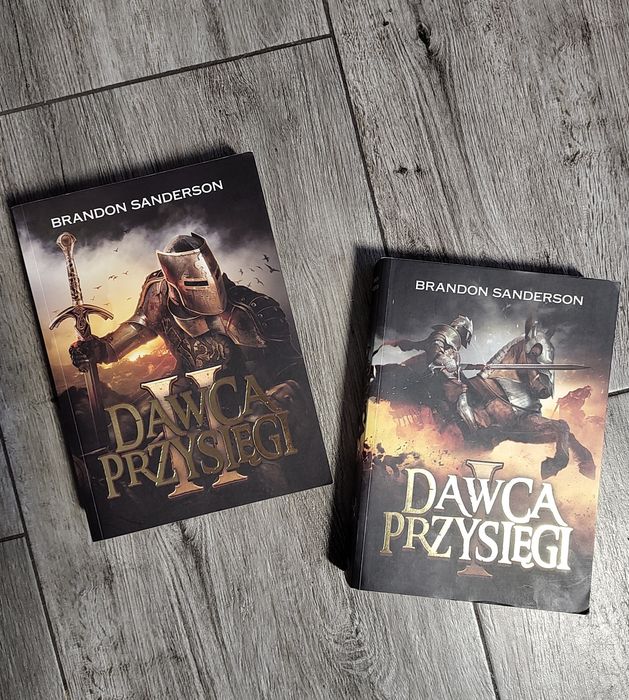 Brandon Sanderson "Dawca przysięgi" tom 1 i 2