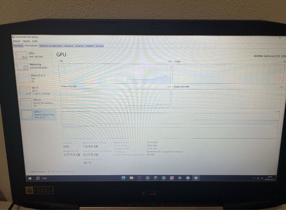 ACER Aspire VX15 Portatil Gaming