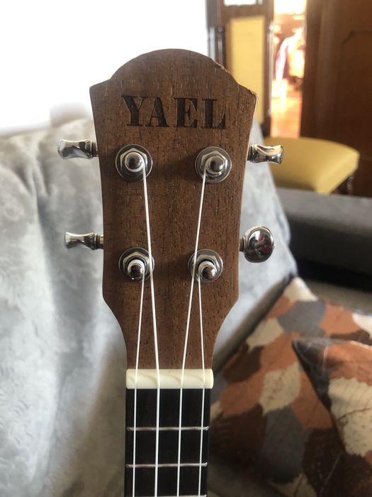 Ukulele usado.