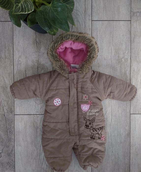 Kombinezon khaki. Rozmiar 62