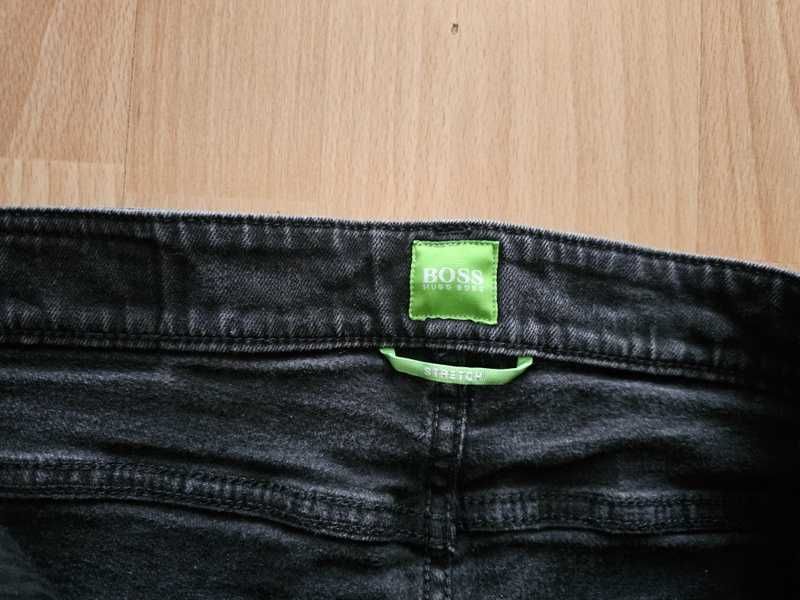 Spodnie jeansowe Hugo Boss C-Deleware W34 L32 czarne