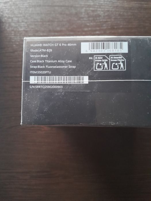 Смарт-годинник HUAWEI Watch GT 6 Pro 46 mm Black