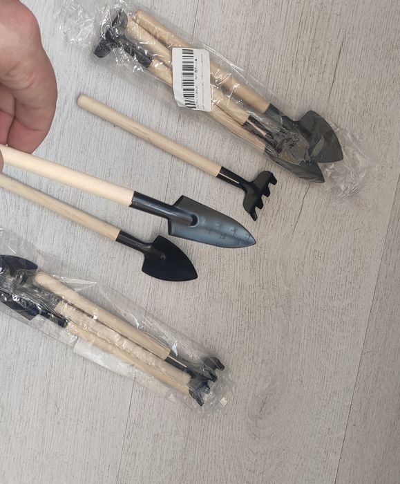 Набор (3шт) садовых мини-инструментов для посадки горшечных растений