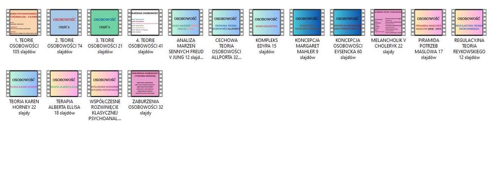 PSYCHOLOGIA Notatki Studia 1 rok, 2475 slajdów!