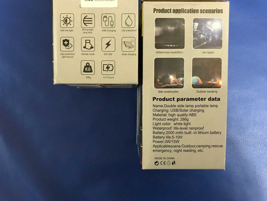 Новый светодиодный фонарь лед солнечная батарея  повербанк