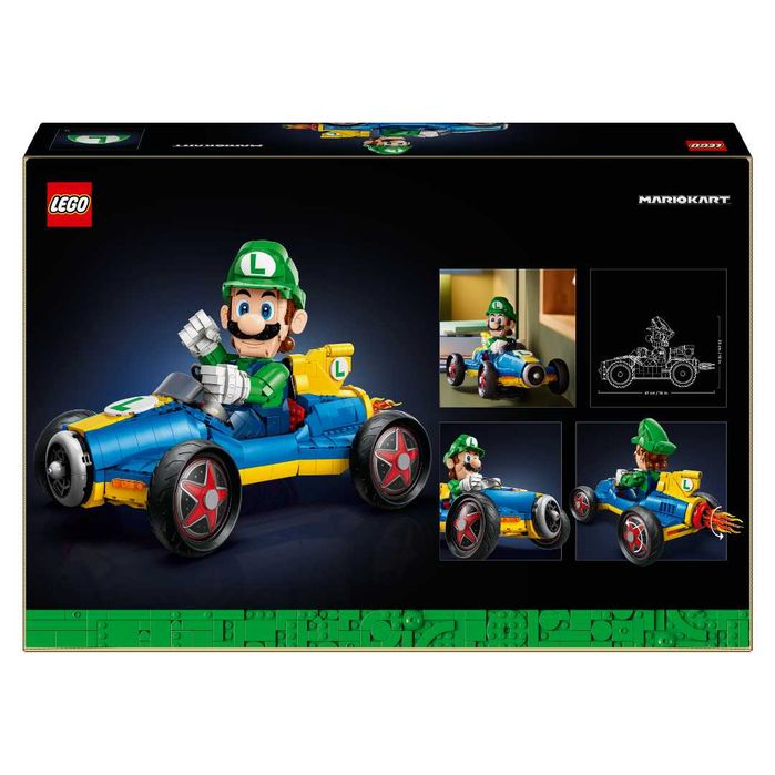LEGO 72050 Super Mario: Маріо Kart — Luigi та Mach 8.