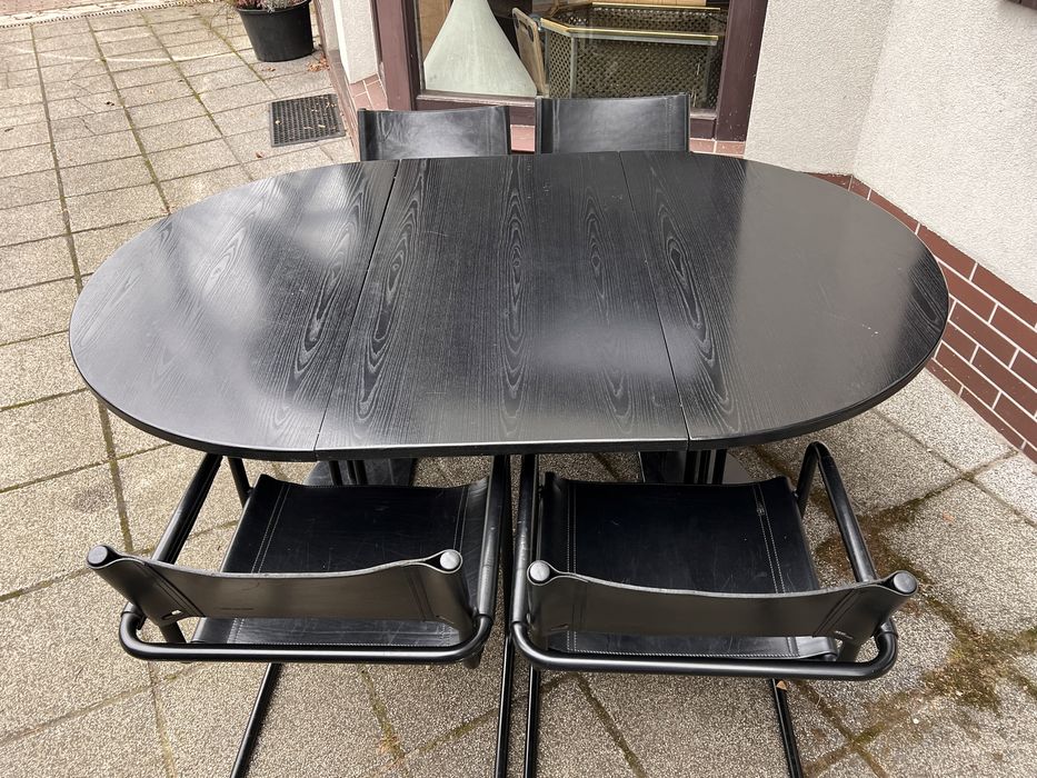 Thonet s1048, stół rozkladany. Bauhaus