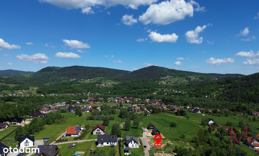 Widokowa Działka Budowlana Stryszawa - Widok 4