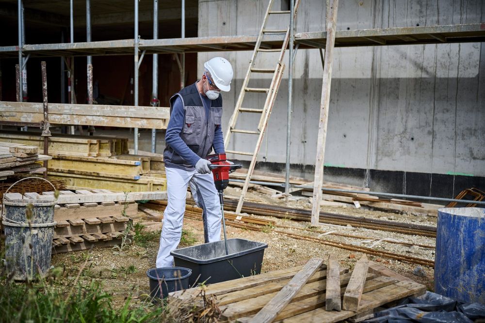 Einhell Akumulatorowa wiertnica GP-EA 18/150 Świder mieszadło na bater