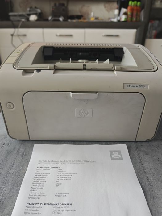 Drukarka HP Laser Jet P1005(7 tys stron)
