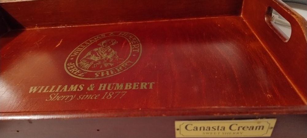 Taca Williams &Humbert, kolekcjonerska,drewno