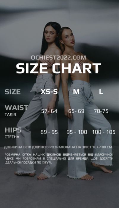 Джинси  Ochi double jeans хс-с