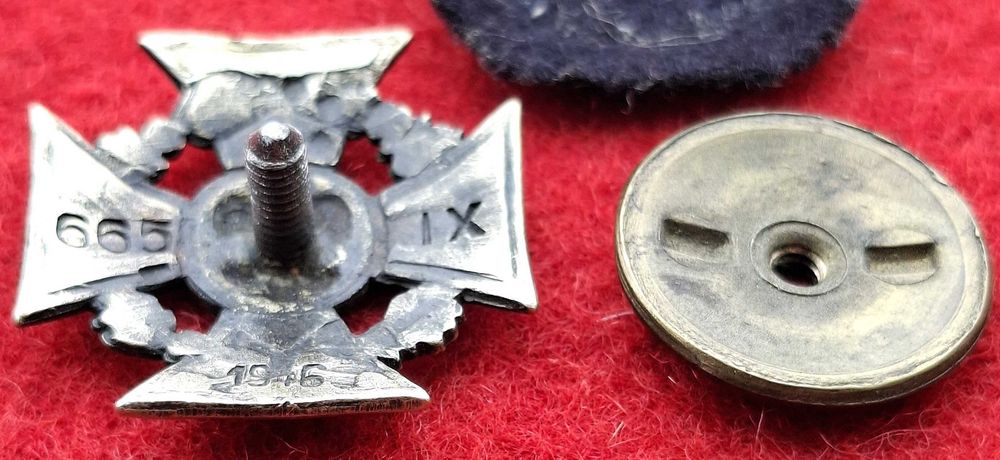 Stary Krzyż Harcerski - Numerowany - Sygnowany