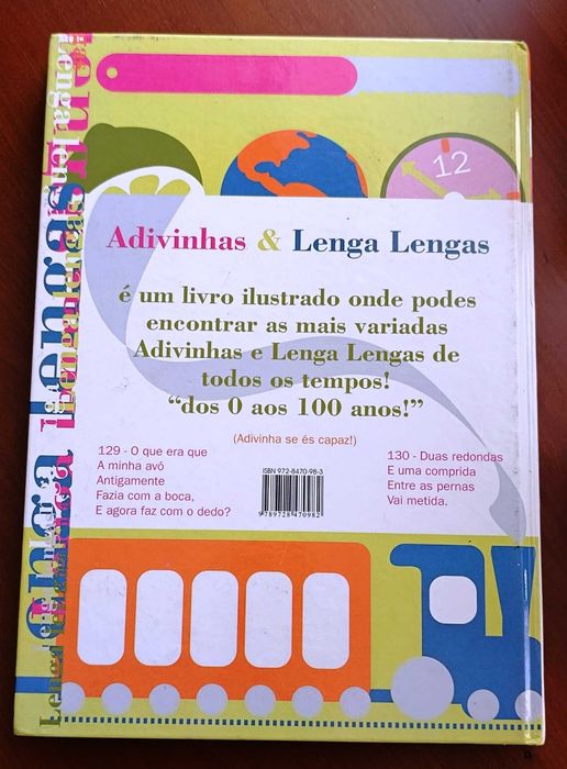 Adivinhas & Lenga Lengas - Augusto Pinto - Portes incluídos
