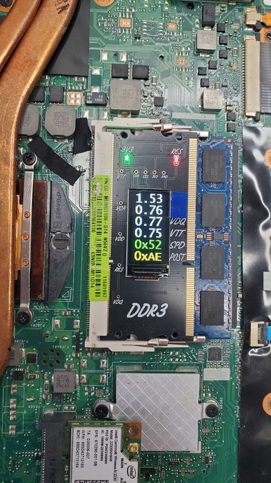 DDR3 тестер для ноутбуків  пост карта ASUS