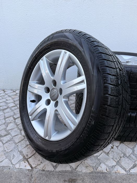 Conjunto 4 jantes originais Audi 225/55 R16