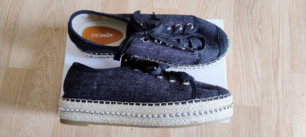Buty sneakersy na wysokiej podeszwie
