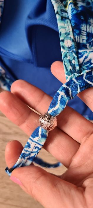 Cudny jednoczęściowy strój kąpielowy plaża lato wakacje morze