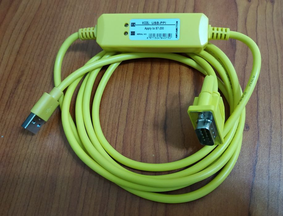 Cabo programação USB/PPI PARA autómatos Siemens S7-200.64552832257793120