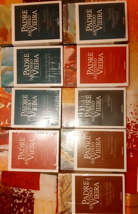 Livros da coleção Padre António Vieira