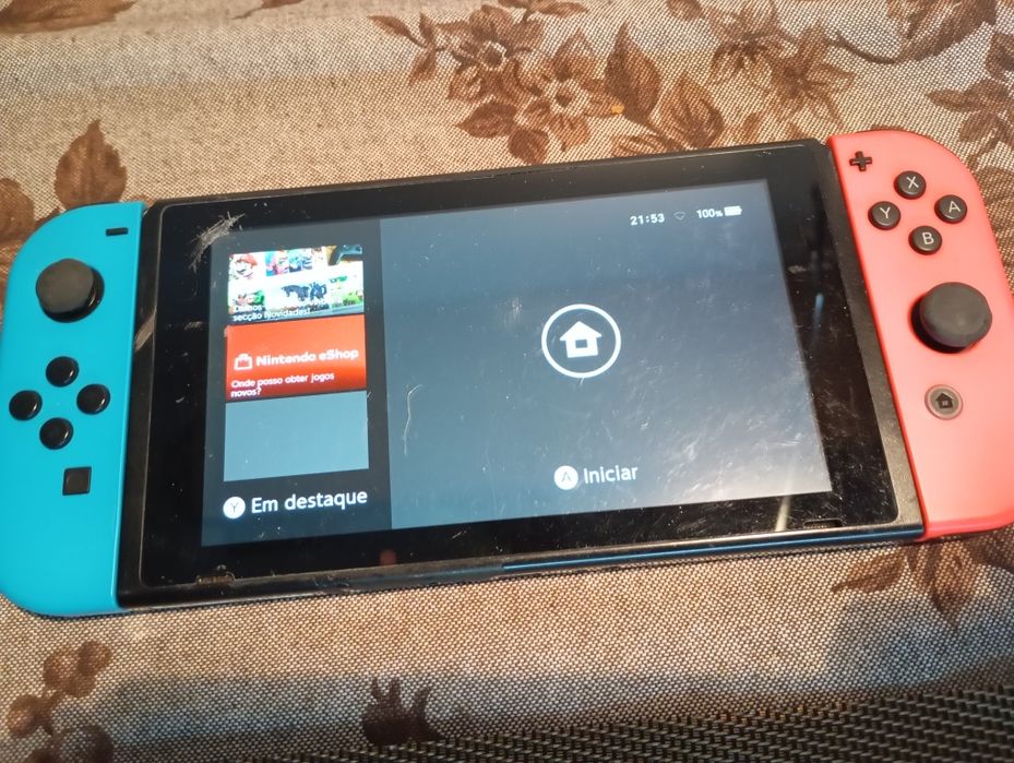 Nintendo Switch e Aoc 32 polegadas