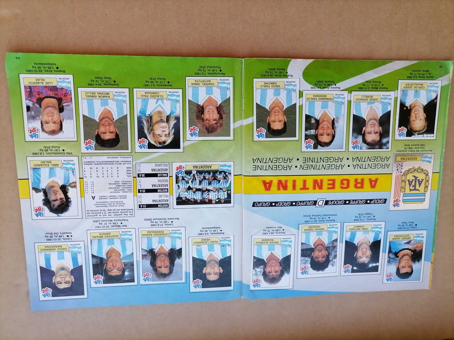 Caderneta Cromos MUNDIAL USA 94 World Cup *Completa * Panini