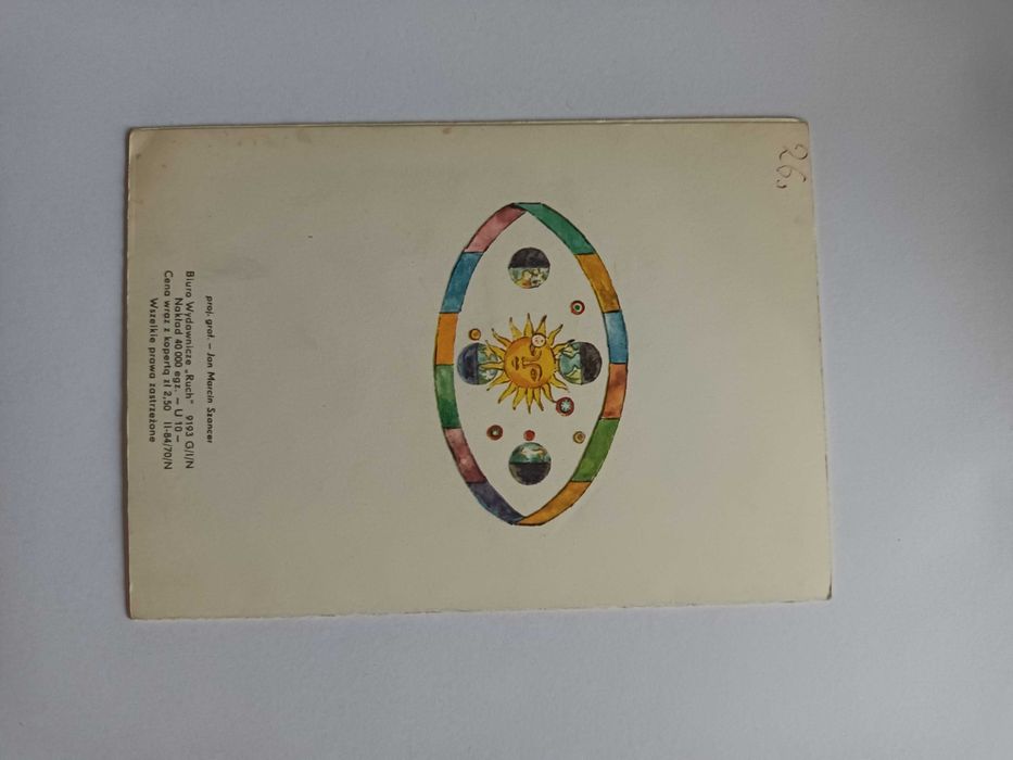 J.M. Szancer pocztówki 9 sztuk