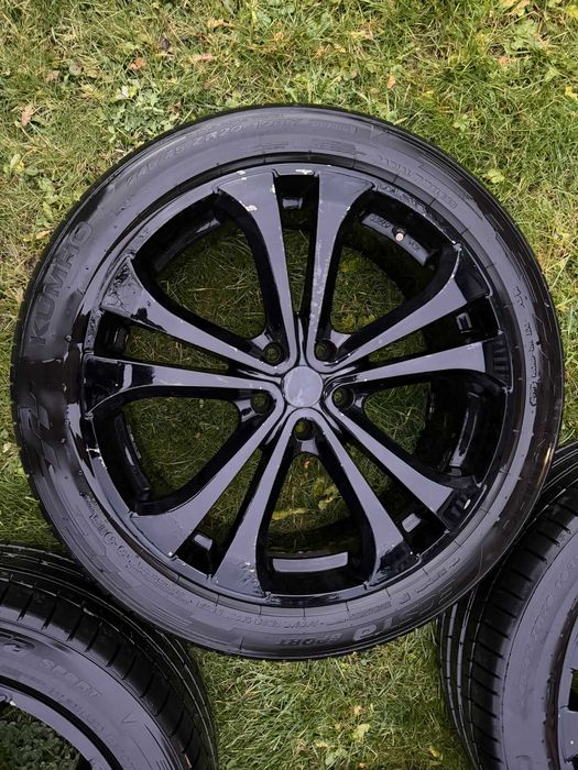 Alufelgi i opony 20" cali jak nowe 245/45/R20, dystanse 114,3* komplet