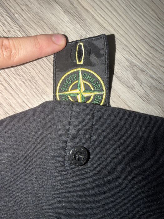 Stone Island black hoodie L size legit